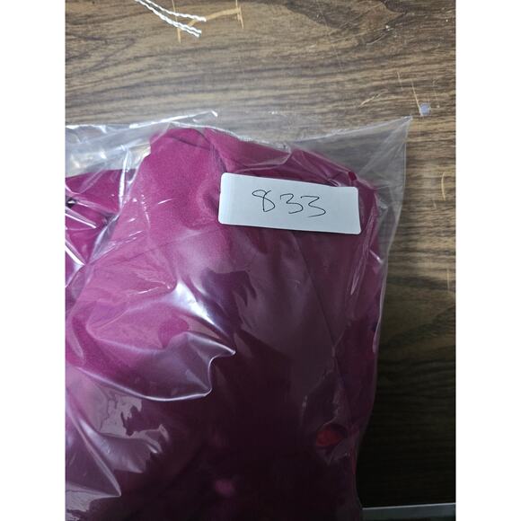 New Ashley Stewart Skirt Flounced  Plus Size 20 Raspberry Elastic Waist (833) - Picture 5 of 5